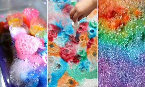 6 Ways To Have Indoor Fun With The Kids fizzy colours